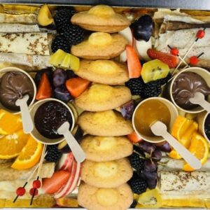 Plateau crêpes et madeleines Party
